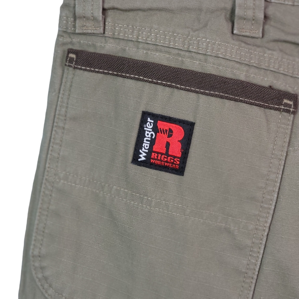 Wrangler Riggs Workwear Ripstop Heavy Duty Ranger Job Work Pants Men's 40x32 - Picture 13 of 16